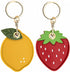 2 Pack 3in1 Cartoon Protective Case for Airtag Cover, Samsung Galaxy SmartTag, Tile Mate, Keychain Key Finder