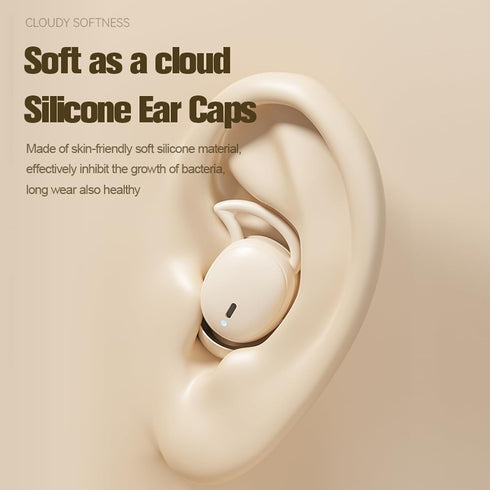 Sleeping Ear Buds, Noise Cancelling Sleep Earbuds for Side Sleepers, Invisible Mini Micro Wireless Bluetooth Earphones