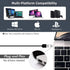 JOUNIVO PS4 (JV603PRO) USB Recording Microphone, Computer PC Podcast Condenser Cardioid Mic with Mute Button & LED