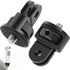 Tripod Mount Adapter, Aluminum, 2pcs ¼-20 Conversion Adapter for GoPro Hero/Insta360 X3/Sjcam/Action Camera and