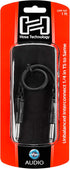 Hosa CPP-101 1 Foot Interconnect Cable, 1/4-inch TS Male to 1/4-inch TS Male