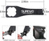 SUREWO Dual Rotating Extension Arm Mount for GoPro Hero 13 12 11 10 9 8 7 6 5 Black, DJI Osmo Action 2, AKASO, Campark