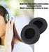 V BESTLIFE 1 Pair Universal 100mm Headphone Pad Replacement, Soft Foam Cushion Noise Reduction Cover, Black