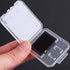 SteelFever (20 Clear Plastic Memory Card Case Compatible with SD SDHC SDXC Micro SD T-Flash Card PCS)