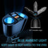 5 Port Cigarette Lighter Splitter, QC3.0 & PD 20W Super Fast Car Charger, Dual Plug with LED Voltmeter for iPhone 15 Pro
