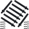 YijiaLink 8-Pack 68mm RC Car Body Shell Post Plastic Holder Mounts with Clips
