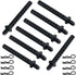 YijiaLink 8-Pack 68mm RC Car Body Shell Post Plastic Holder Mounts with Clips