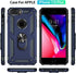 Aozuoton Blue iPhone 8 Plus/7 Plus Case, Military Grade 16ft Drop Tested, Shockproof with HD Screen Protector.