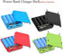 Floweringbeter 4 5V 2 4A, 5V 2.4A) Slots Power Bank Battery Box Charging Case with Type C and Mic Input, Dual USB