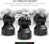 TETHYS Wireless Security Camera 1080P Indoor, Pan/Tilt WiFi Smart IP Camera with Night Vision and Motion Detection