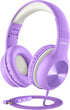 Kids Headphones for School, Over Ear Headphones with Microphone, 85dB/94dB Safe Volume Limit, HD Sound