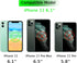 Sage Green Phone Case Compatible with iPhone 11, Green Aesthetic Butterfly Trippy Cover for Men Women, Unique Soft TPU