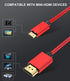 6.6 FT,4K 60Hz Elebase Mini HDMI to HDMI Cable Mini HDMI Cord Compatible for DSLR Camera,Camcorder,Graphics Video