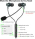USB Earbuds with Boom Mic for Computers & Smartphones, In-Ear Headphones with USB-A & USB-C for Laptop, 4.9FT