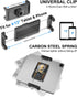 Kolasels 4-13" Spin Bike Tablet iPad Holder - Long Arm Gooseneck Tablet Mount Clamp for Indoor Bike Peloton, Treadmill