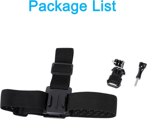 PellKing Quick Release Head Strap Mount for GoPro Hero 13 12 11 10 9 8 7 6 5, Insta360 X3 X2, DJI Osmo Action