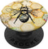 PopSockets Standard PopGrip Cute Bumble Bee Honeycomb Pattern Vintage Bees Lover Theme