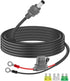 GELRHONR Mini DC5521 to O Ring Extension Cable, 18AWG DC 5.5x2.1MM to 8MM