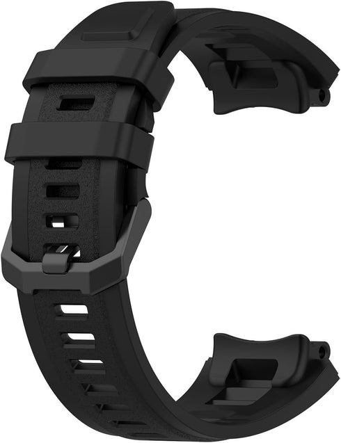 3Pack T-Rex 2 Bands Watch Strap, Soft Silicone Sport Bands Compatible with Amazfit T-Rex 2 Smart Watch for Men