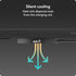 Mous Wireless Charger MagSafe Compatible Accessory for iPhone 16/15/14/13/12 with Integrated 1.2m USB-C Cable (Aramid
