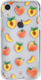 Peach Velvet Caviar Case for iPhone XR - Cute Clear Protective Phone Case for Girls & Women (Peachy Orange)