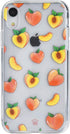 Peach Velvet Caviar Case for iPhone XR - Cute Clear Protective Phone Case for Girls & Women (Peachy Orange)