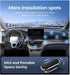 LDJYEONS 2pcs, 360 Car Phone Holder Magnetic Car Phone Holder, Rotation Capable, Suitable for General Smartphones