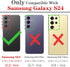 for Samsung Galaxy S24 Case, Galaxy S24 Case with HD Screen Protector - Military Grade Protective Cases with Ring for