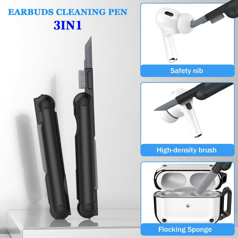 AirPods Pro 2nd Generation Case Cover with Cleaner Kit, Powerful Drop Protection, Magnetic Lid for AirPod Gen 2 Case