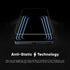 FLOLAB NanoArmour ONETIME for Samsung Galaxy S24 Case Friendly Screen Protector, Tempered Glass 2 Pack