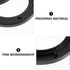 ULTECHNOVO 4 Pcs Universal Fit Car Speaker Spacer, 6.5 Inch Adaptor Ring Mounting Bracket for Plastic Car Stereo