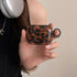aaknhen 3rd Generation(2025) 3,Tortoise) Leopard Cheetah Print Case for AirPods Pro with Keychain Tortoiseshell Animal