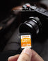EF2_128GB UHS-I SD Card, Fast Storage with Read Speed 100MB/s, Write Speed 90MB/s, C10, U3