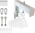 Elite Screens 6" White Projector Screen L-Brackets, Single Metal Welded Construction, Wall