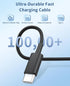 Type C Charger Fast Charging, 2Pack 25W Super Fast USB C Charger Block with 6Ft Cable for Samsung Galaxy and iPhone 15