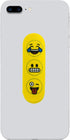 Emoji Adhesive Loop Cell Phone Holder Accessories - Finger Strap for iPhone Galaxy Android Tablet Smartphones