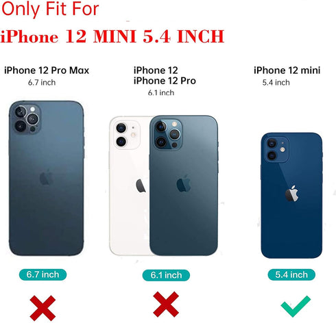 Ultra Slim Liquid Silicon Gel Case for iPhone 12 Mini 5.4" 2020, Lavender Grey, with Card Holder Sleeves Slot