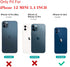 Ultra Slim Liquid Silicon Gel Case for iPhone 12 Mini 5.4" 2020, Lavender Grey, with Card Holder Sleeves Slot