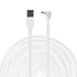LEFXMOPHY 30ft Power Cord for WYZE Cam Pan V3 with 90 Degree L-Shape Connector Micro USB Right Angle Extension