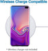 J.west Galaxy S10e Luxury Sparkle Glitter Pattern Slim Clear TPU Silicone Phone Case
