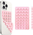Generic Mobile Phone Suction Cup Silicone Exquisite Double-Sided Type, 2 Sets, Hands-Free Mobile