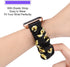 Lamshaw 22mm Fabric Elastic Scrunchie Replacement Straps, Compatible with Faweio Smartwatch Bands for Women