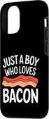 Bacon Meat Breakfast Bacons 12/12 Bacon Just A Boy Who Loves Bacon Case for iPhone Pro
