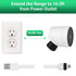 SimpliSafe Wireless Outdoor Security Camera Power Cable - 16.5Ft/5m Weatherproof USB for Continuous Power - White