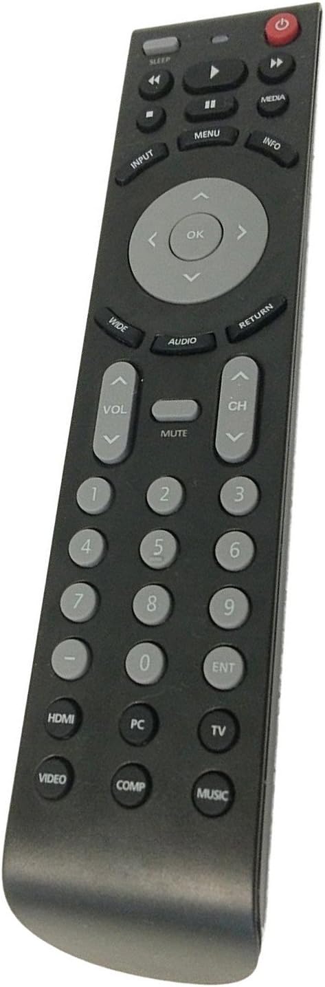 Remote RMT-JR01 Compatible for JVC TV JLC32BC3000, JLC32BC3002, JLC37BC3000, JLC37BC3002, JLC42BC3000, EM42FTR,