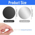 Bewudy 14pcs Metal Plates for Magnetic Mount, Round Magnet for Phone Case, Round Mobile Phone Metal Plate Mini Adhesive