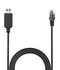 Radar Detector Cable with USB to RJ11 Plug for Escort Valentine One Uniden Beltronics Replacement Power Cable