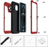 Mitywah Heavy Duty Waterproof Case for iPhone 12 Pro, Shockproof with Built-in Screen Protector, 6.1 Inch, Red