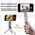 Generic Magnetic Mobile Phone Tripod Stand, Portable Folding Design Phone Holder, Compatible with iPhone/Android
