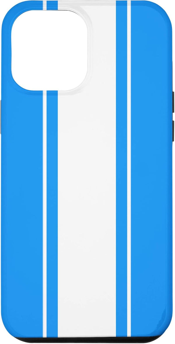 iPhone 12 Pro Max Case - Automotive Sport Racing Stripe Style for Rally Racing Enthusiasts
